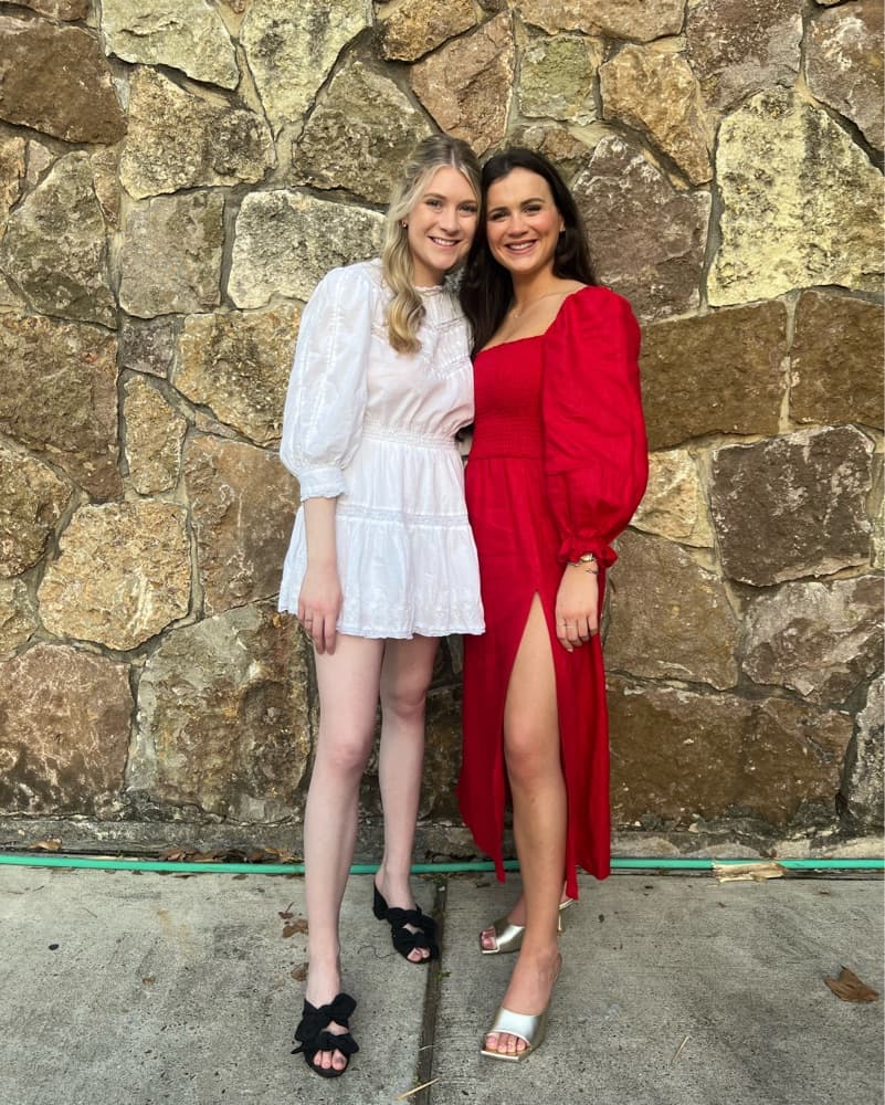 Reformation Red Linen Dress - Image 1