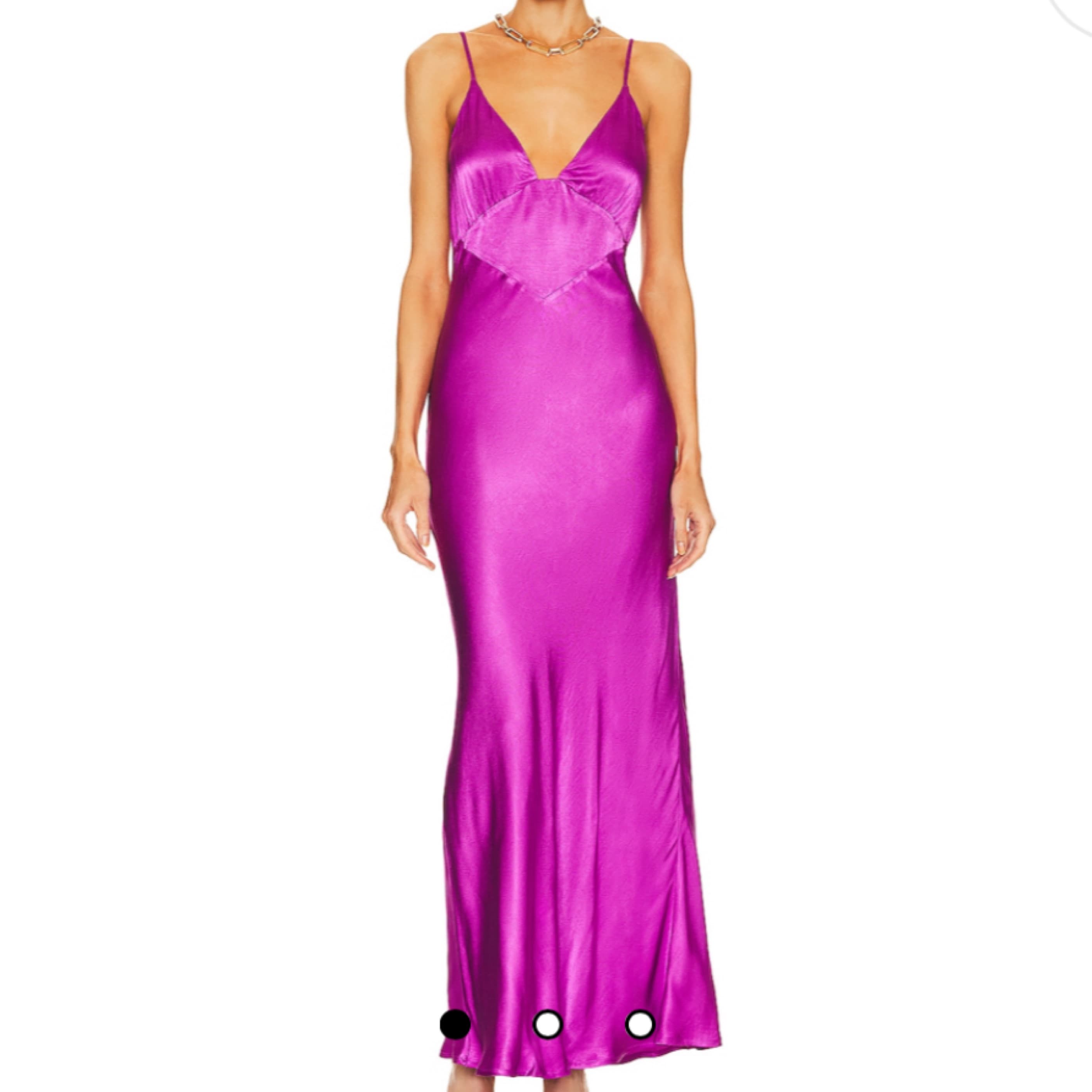 Bardot Purple / Magenta maxi Slip  - Image 1