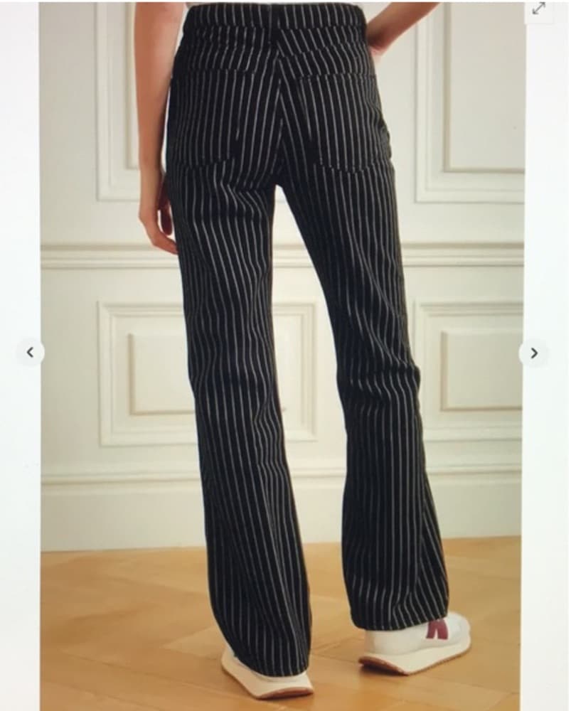 Reformation Striped Jeans - Image 5
