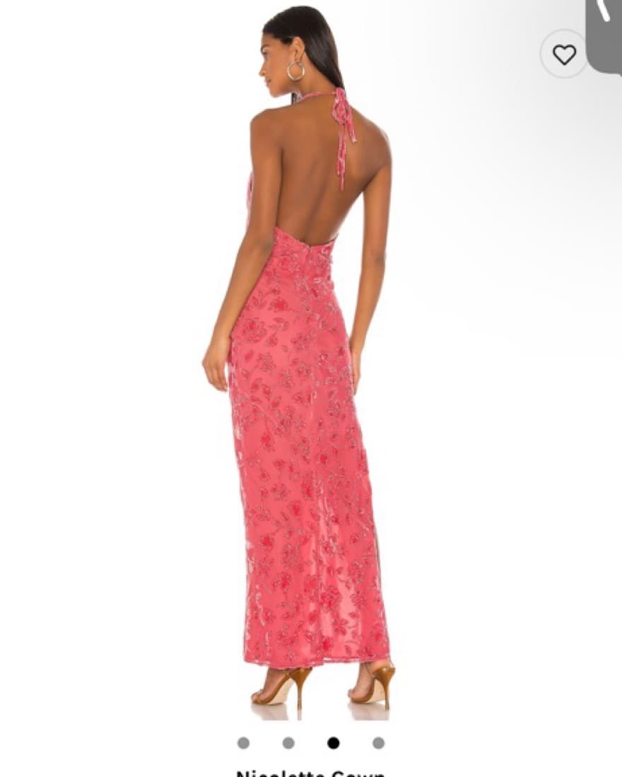 Coral Pink NBD Gown  - Image 3