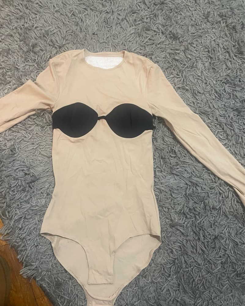 Nude Seamless MMM Bodysuit - Image 1