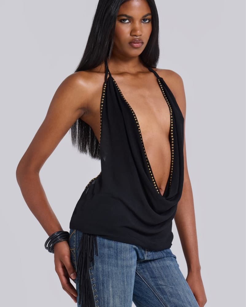 Jaded London Tatiana Backless Top - Image 1