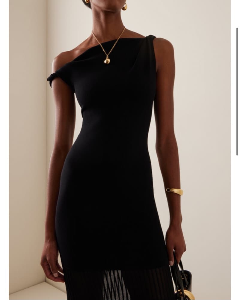 SIR Black Off the shoulder Gown  - Image 3