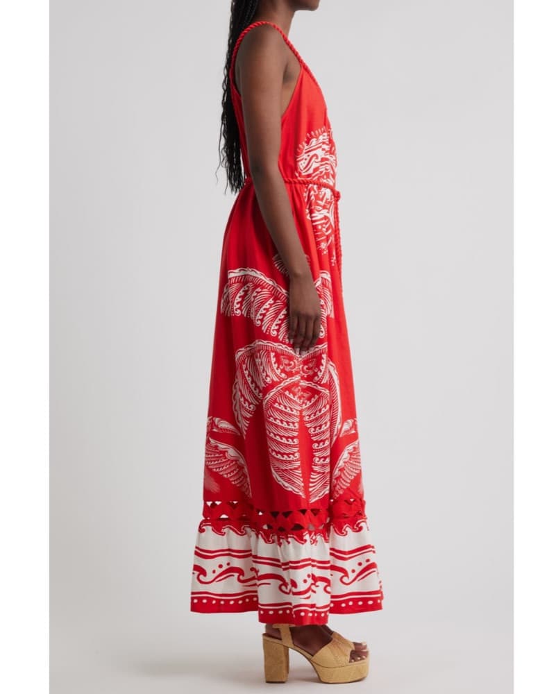 Farm Rio Linen Dress - Image 3