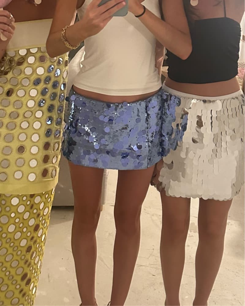 GUIZIO Sequin Skirt - Image 1