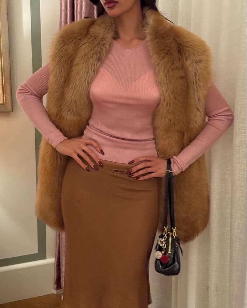 Faux Fur Cover / Top  - Image 1