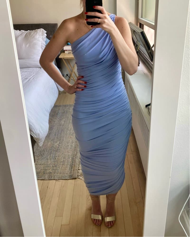 Revolve x Norma Kamali Diana Gown - Image 4