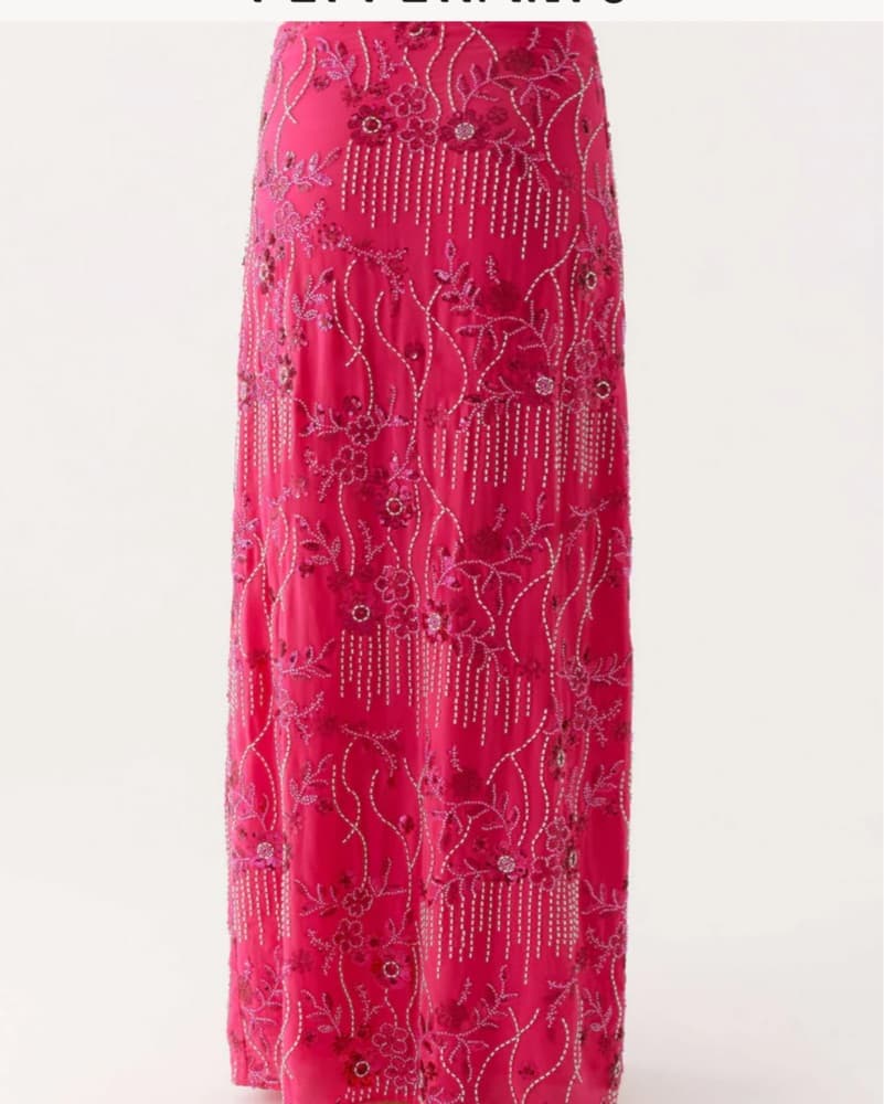 Fuchsia Maxi Skirt - Image 3