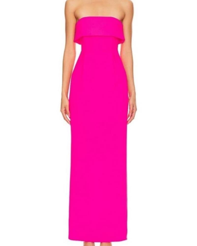 Revolve Lovers + Friends Gown In Pink  - Image 1