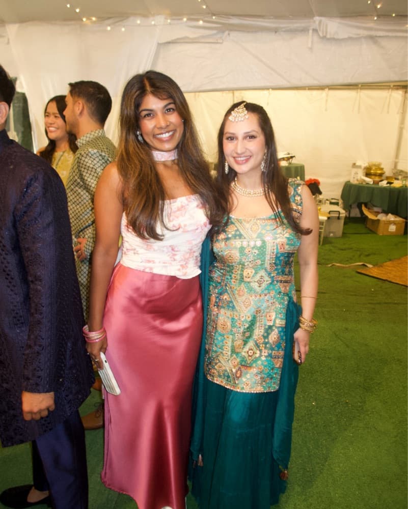 Pink Silk Skirt - Image 1