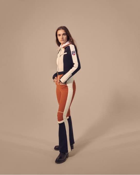 Chloé Fuslap Ski Suit, Goggles, & Helmet - Image 2