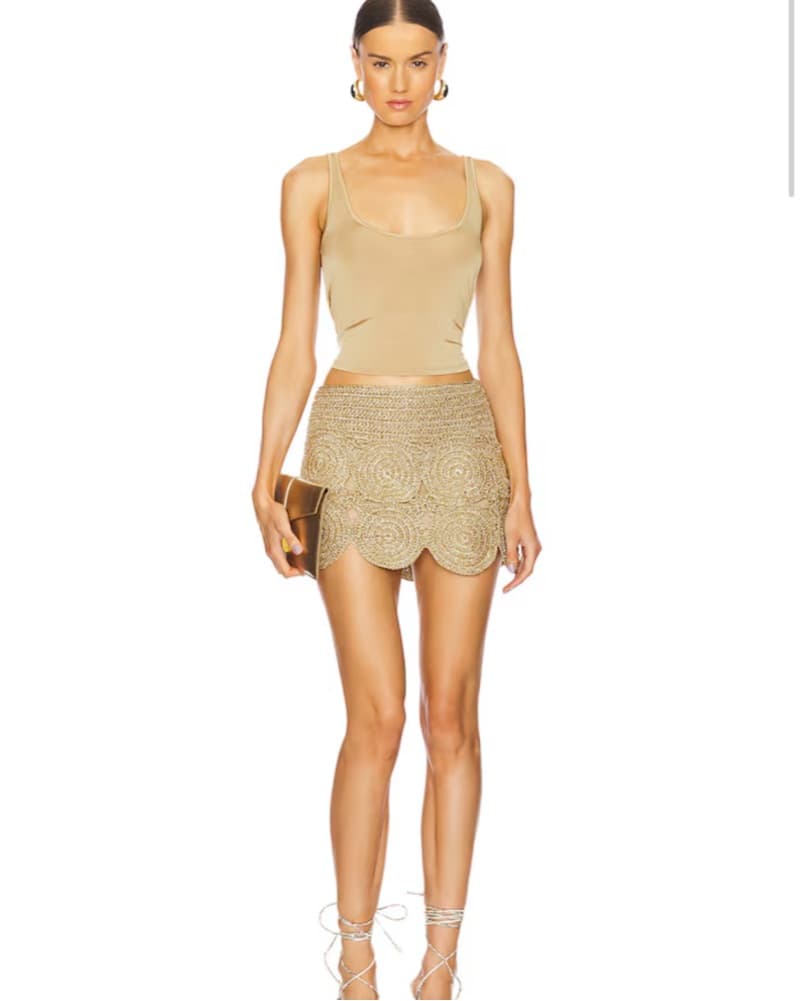 Simon Miller Beep Beep Mini Skirt - Image 1