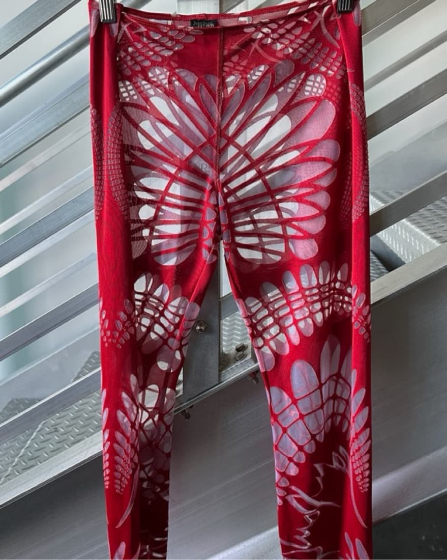 Jean Paul Gaultier Cut out Tights - Image 1