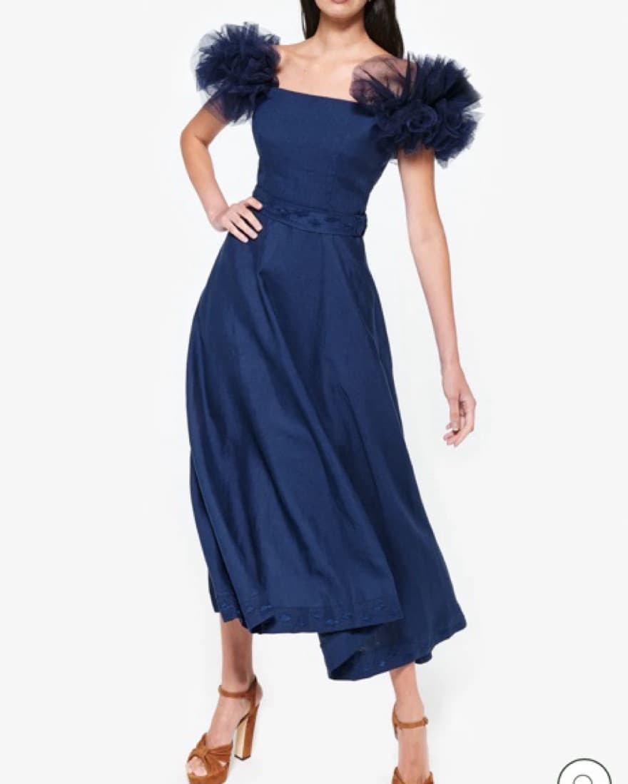 Black Tulle Ruffle FANM MON x COUPER - Image 2