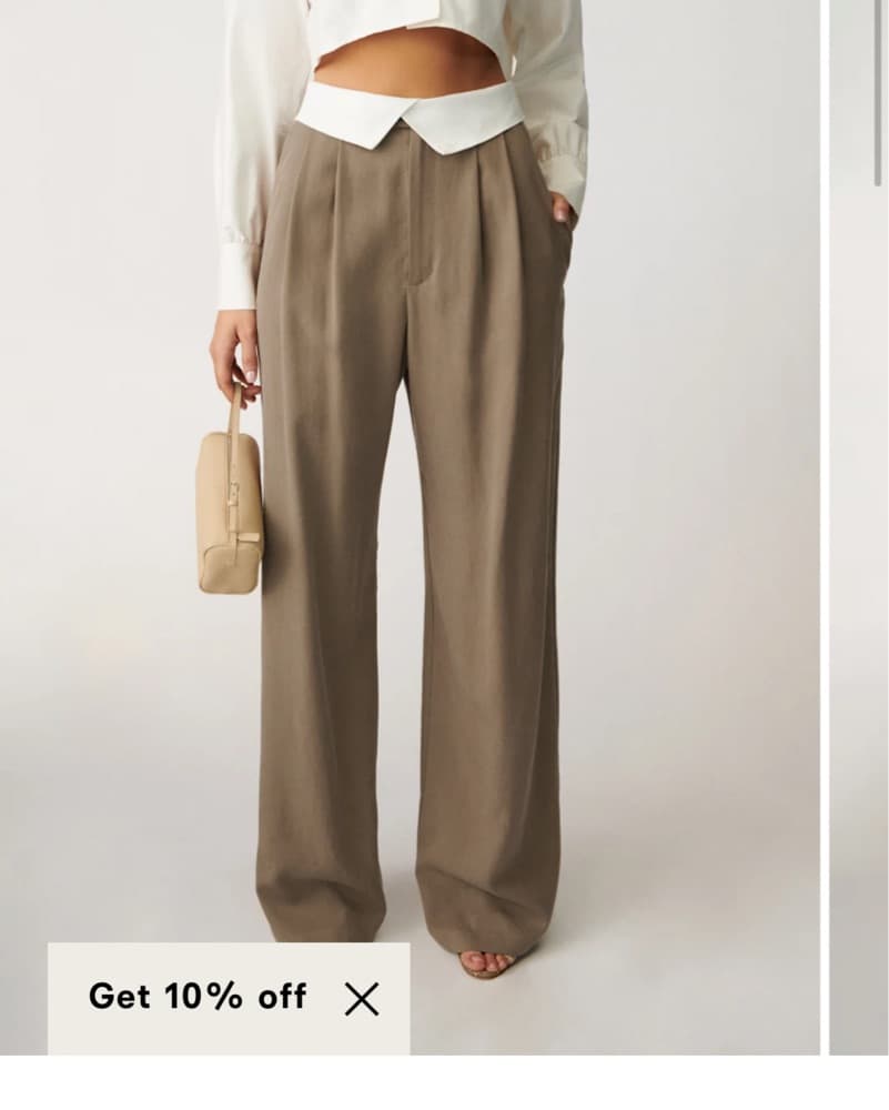 Reformation Stevie Pant - Image 1