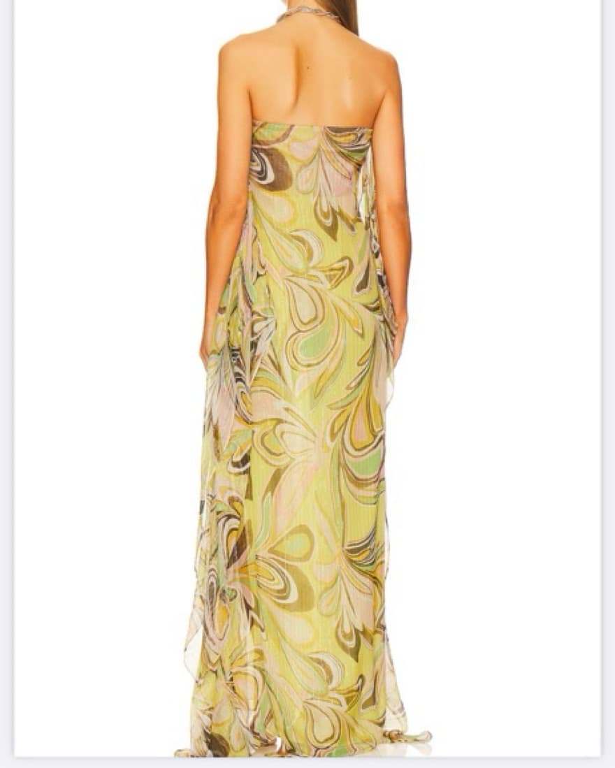 Alexis Cami Gown In Golden Ethereal  - Image 3