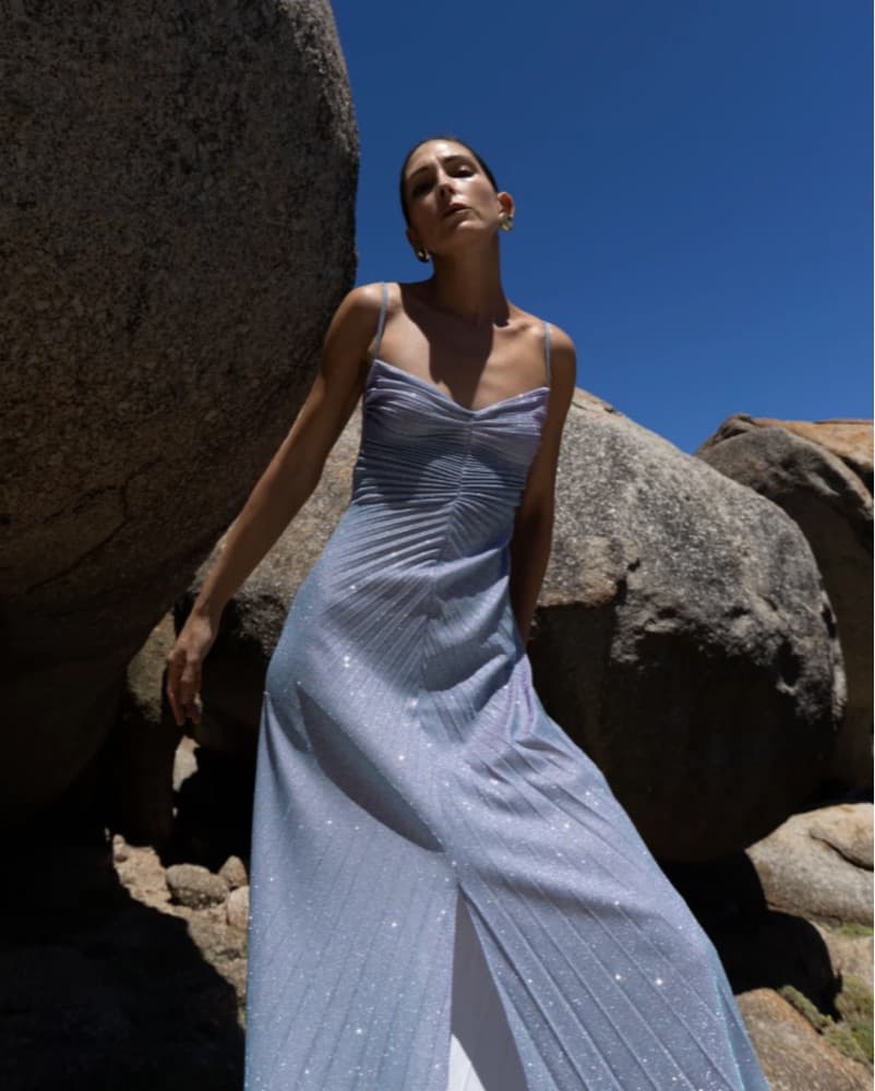 Relic Shimmering Lavender Gown - Image 2