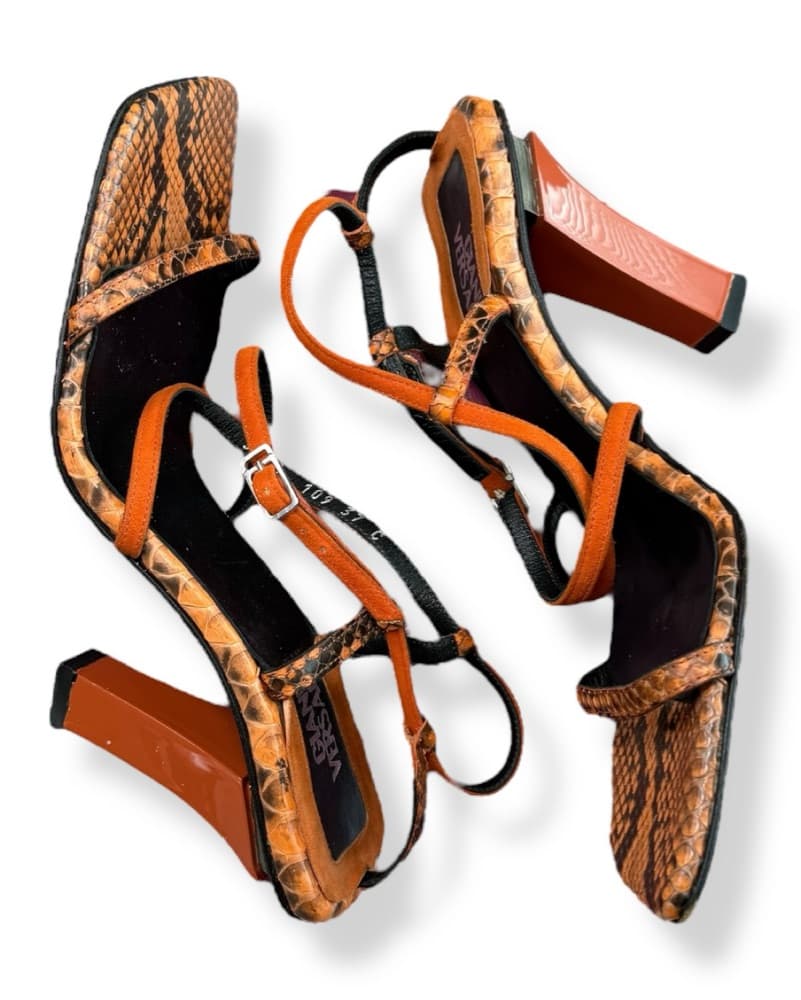 Gianni Versace Python Sandals - Image 2