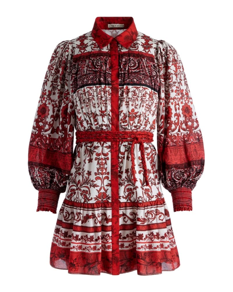 Alice And Olivia Tiffie Floral Print  - Image 3