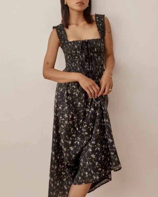 Reformation Darla Floral Dress - Image 2