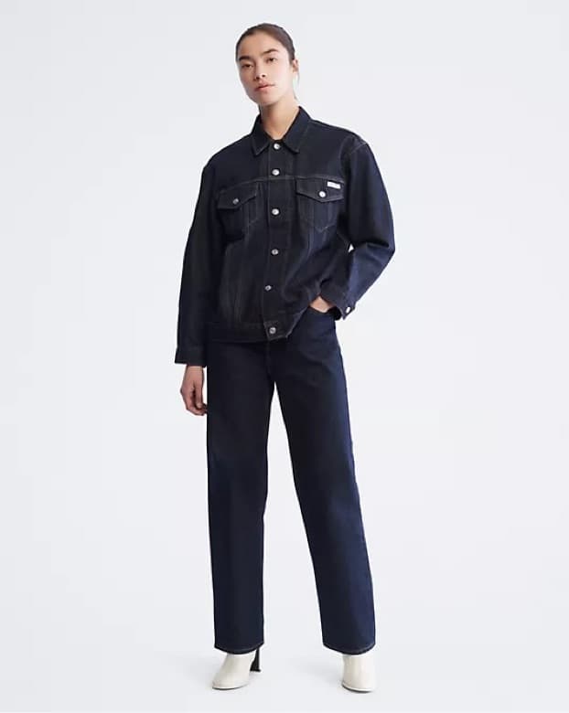 Calvin Klein Denim Trucker Jacket - Image 4