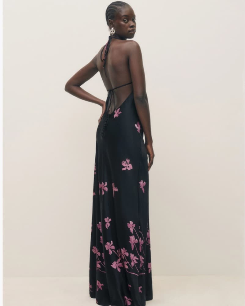 Reformation Jeany Silk Dress - Image 1