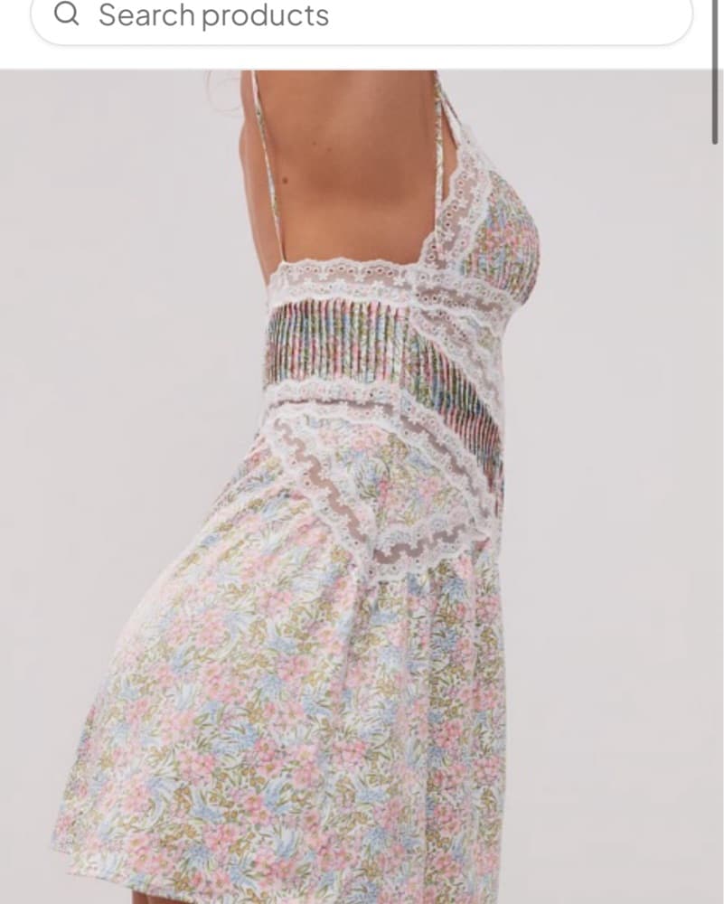For love & lemons Farrah slip dress pink - Image 3