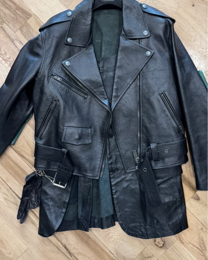 Raf Simons Leather Jacket  - Image 5