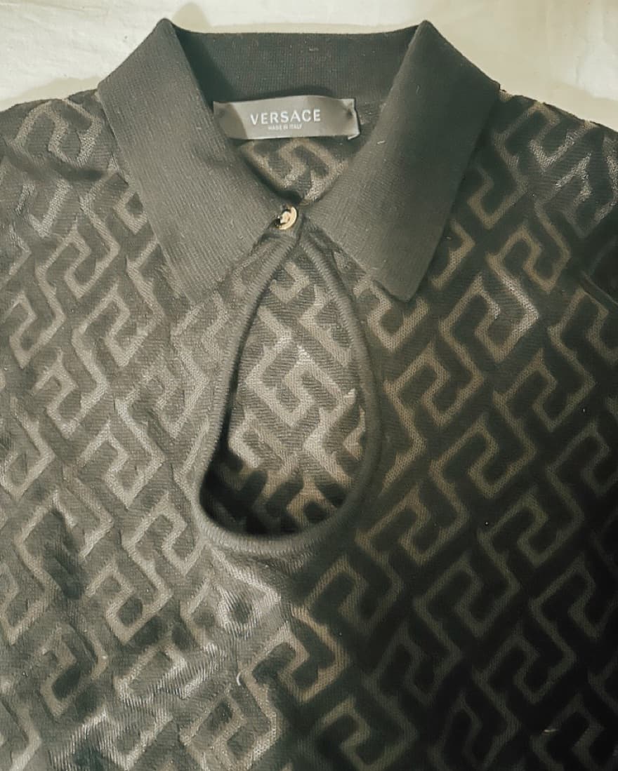 Versace Keyhole Cropped sweater  - Image 2