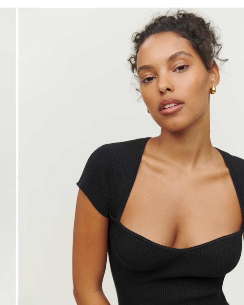Reformation Agostino Sweater Dress - Image 3
