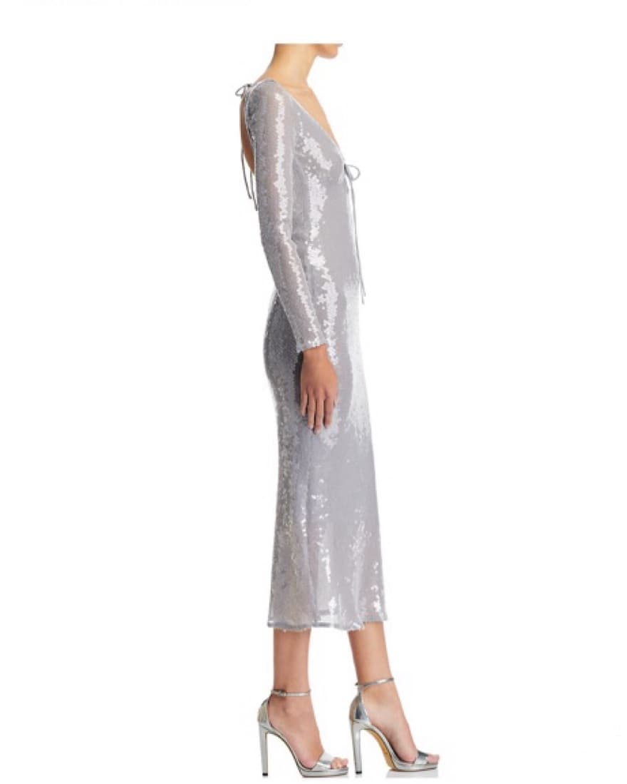 Bardot Verona Sequin Midi Dress - Image 2
