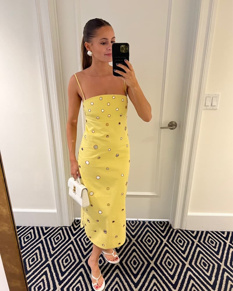 Alexis Maila Yellow Dress - Image 3