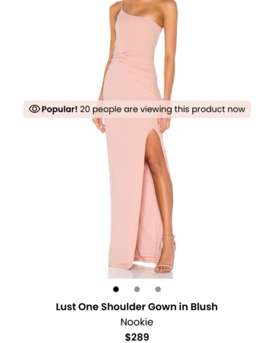 Revolve Nookie One Shoulder Dress  - Image 1