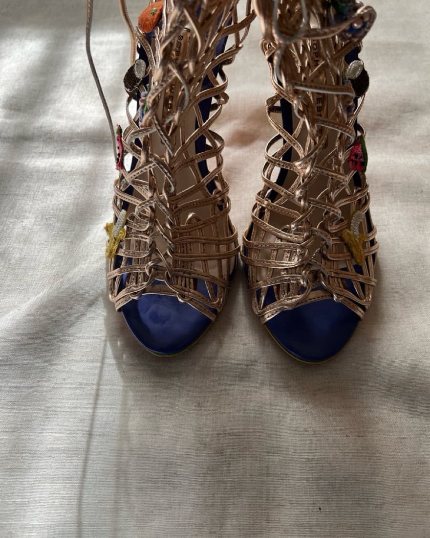 Sophia Webster Delphine Fruit Salad Heel - Image 5