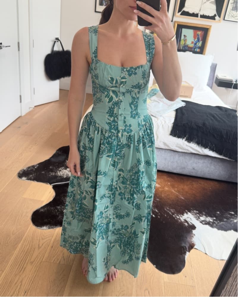 Floral midi dress  - Image 4