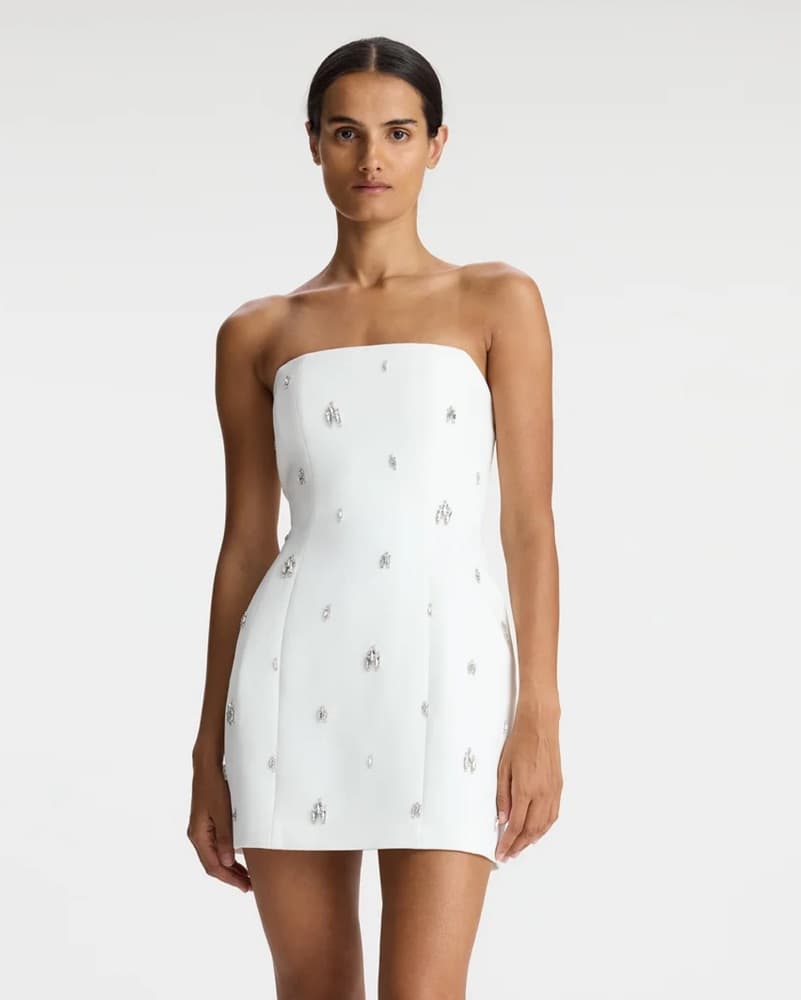 ALC Embellished Mini Elsie Dress - Image 4