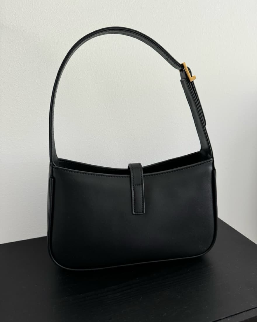 Black YSL Hobo Bag - Image 3