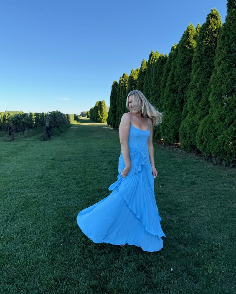 Blue Georgia Hardinge Torrent Dress - Image 3