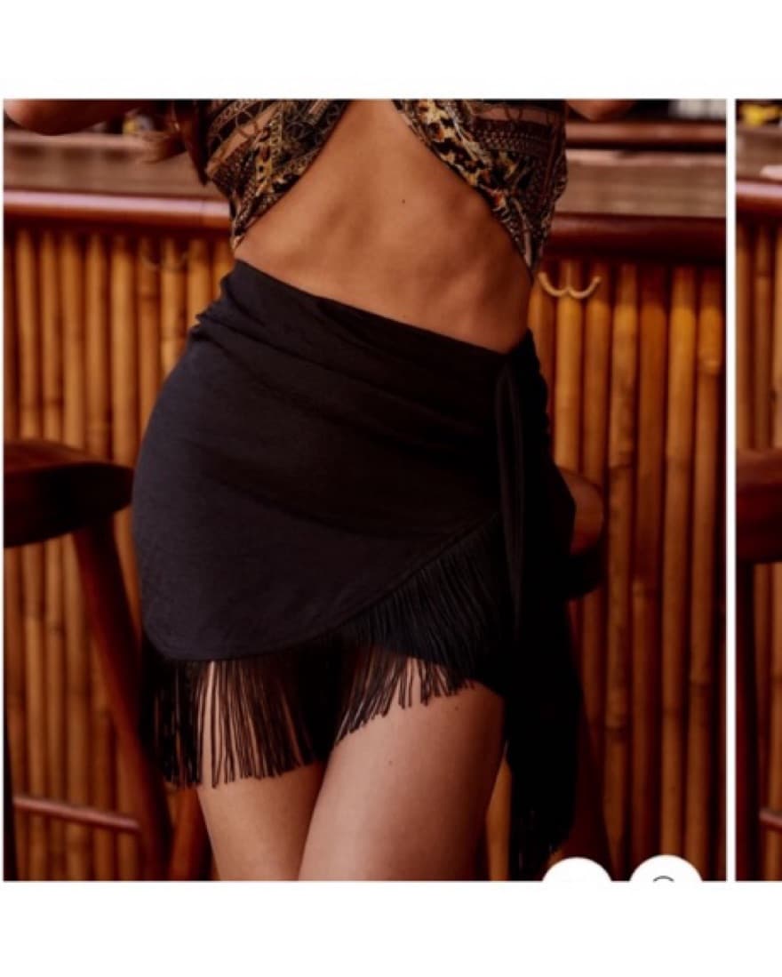 12th Tribe Rosalina Fringe Skirt Medium - Image 1