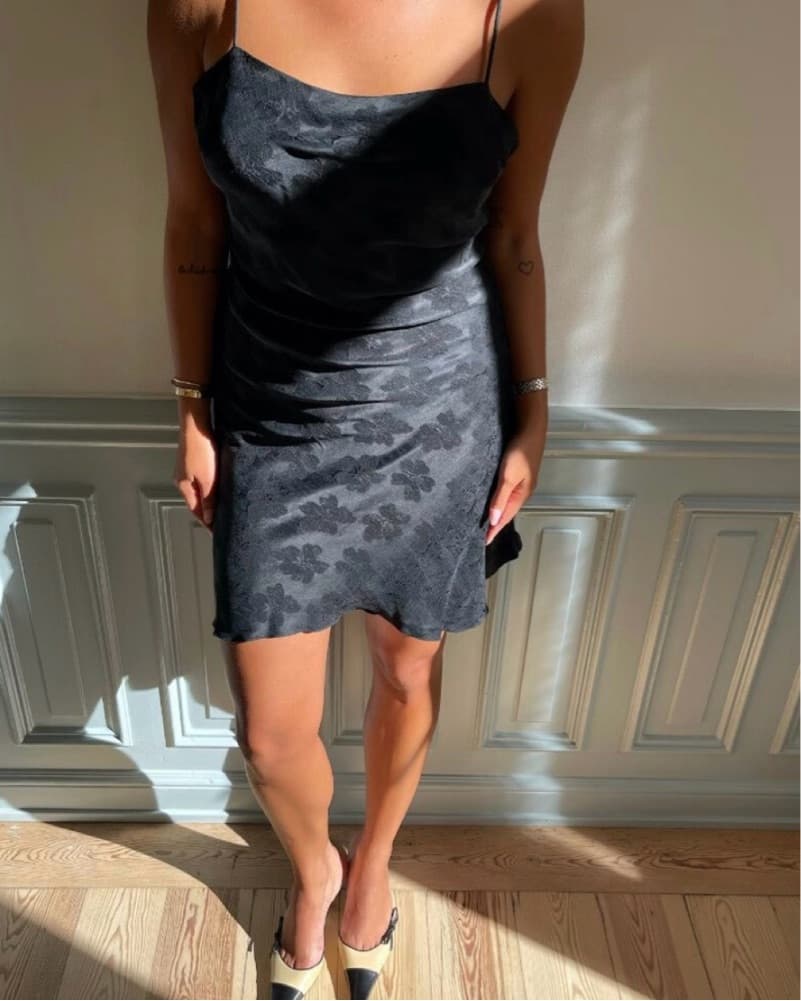 Djerf Avenue Black Dress - Image 1