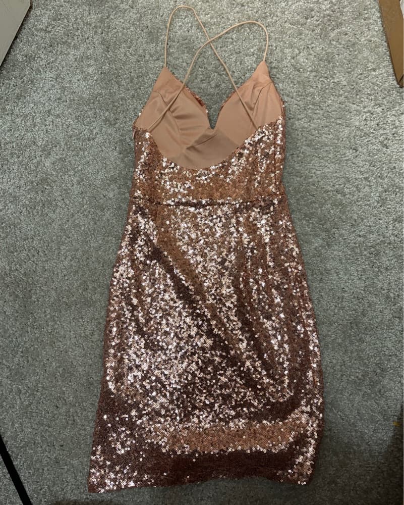 Pretty Pink Sparkly Hello Molly Dress - Image 3