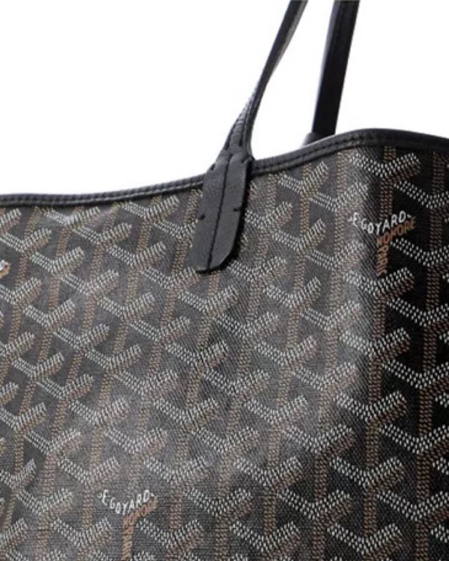 Goyard Brown Tote Bag - Image 3