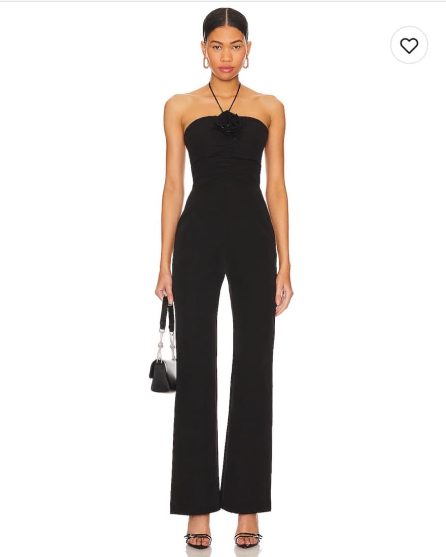 Sirena Jumpsuit In Black - Image 1