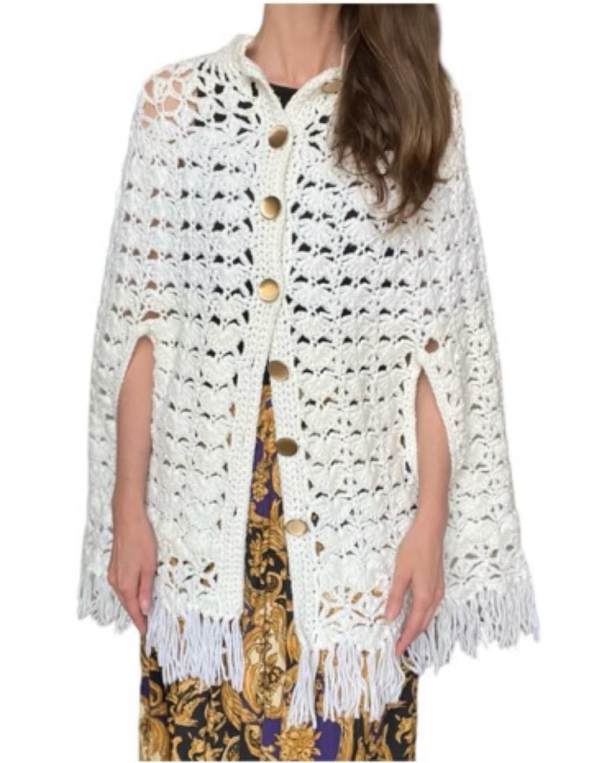Vintage Crochet Shawl - Image 4