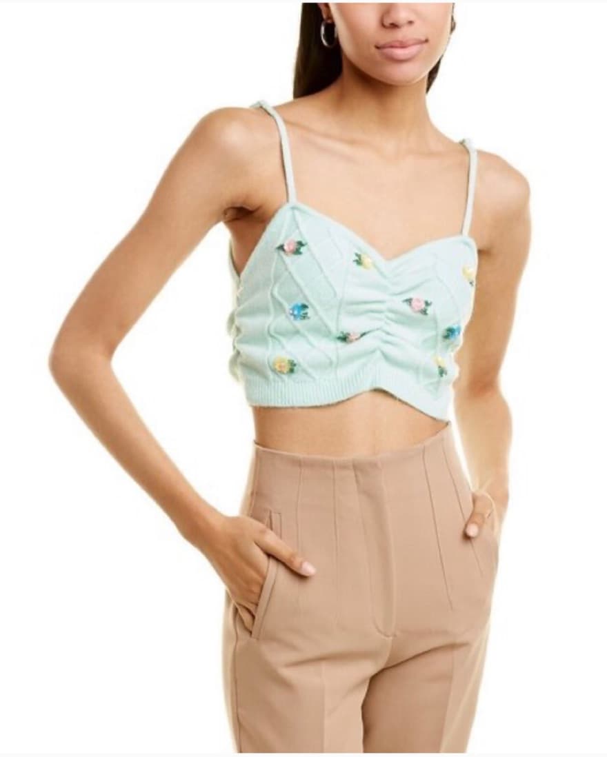Sutton Floral Embroidered Cardigan & Top - Image 4