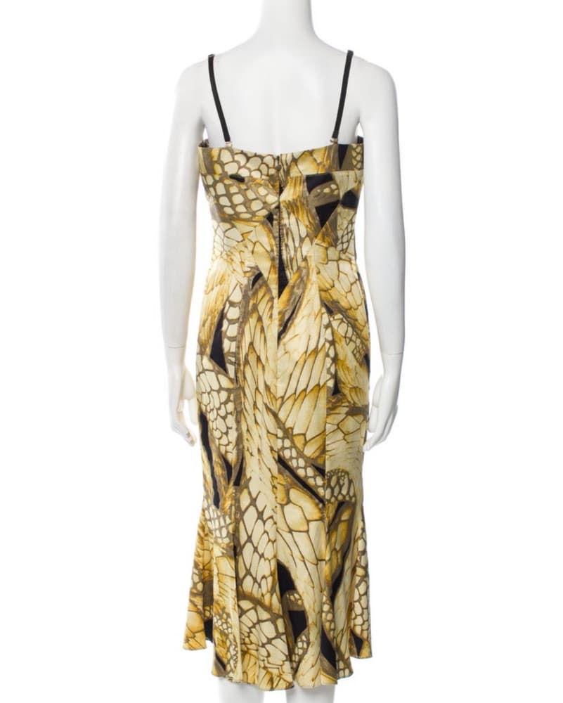 Cavalli Dress In gold / Black  - Image 2