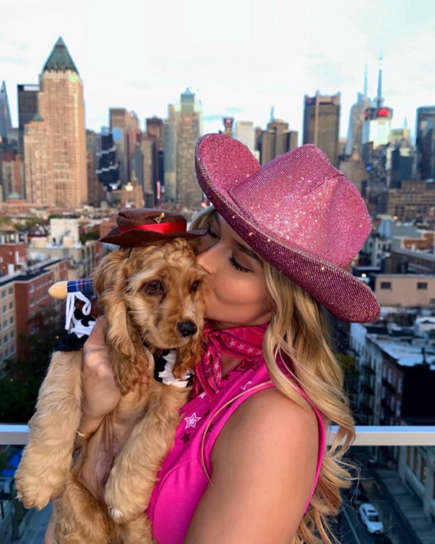 Barbie CUSTOM Pink Bedazzled Cowboy Hat - Image 2