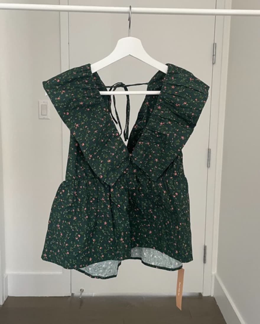 Reformation Ruffle Top - Image 3