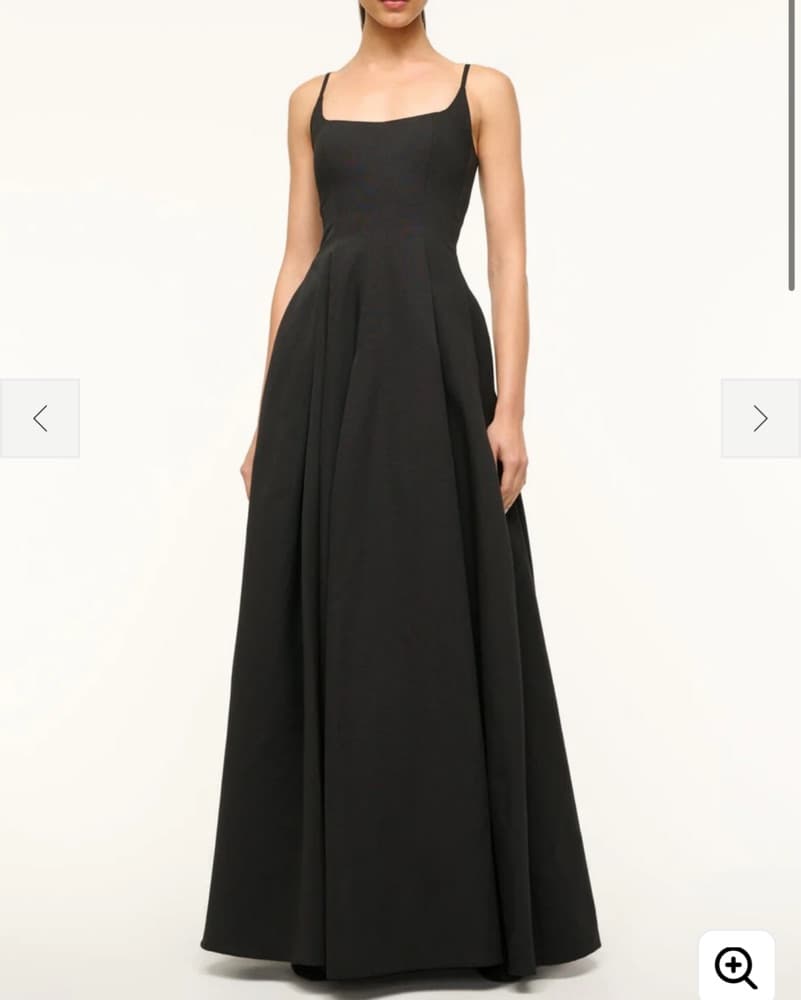 Staud Joy Dress (Navy) Black Tie Dress - Image 1