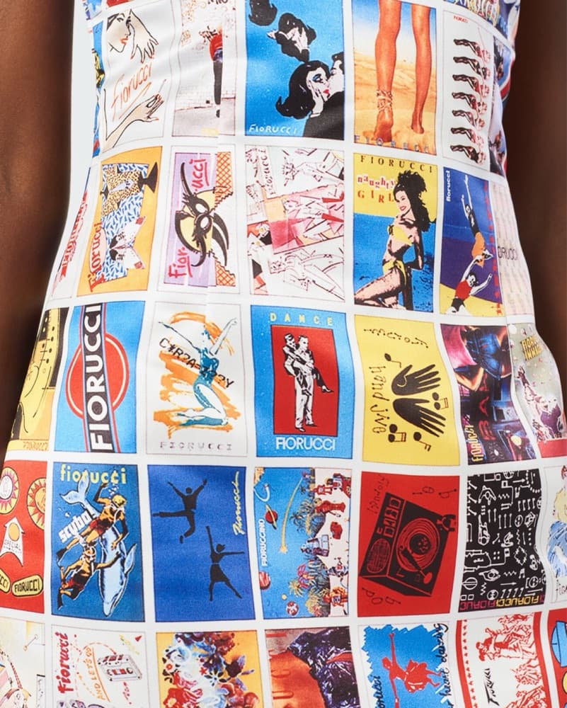 Fiorucci Panini Print Mini Dress - Image 2